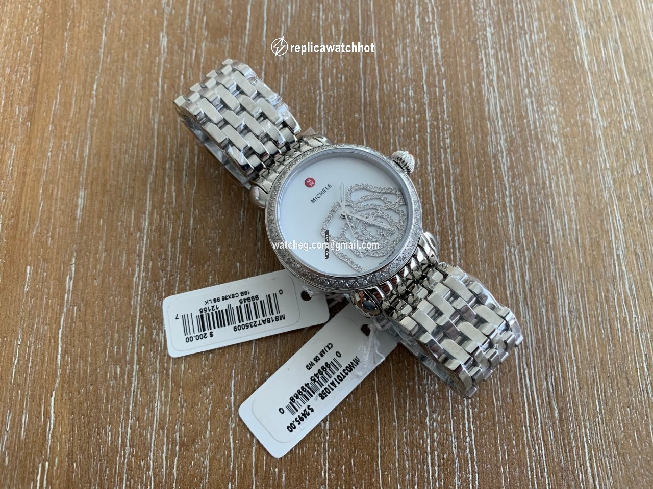 Michele CSX Womens watch Quartz Steel MWW03T000068 2