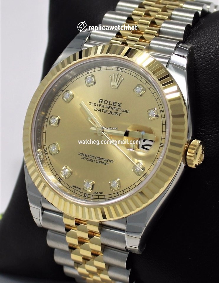 Rolex Datejust 41 Mens watch Unisex Steel Automatic 126333 CHDJ 2