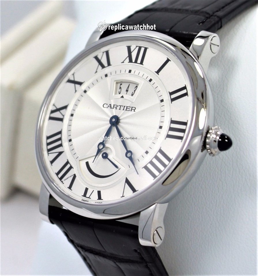 Cartier Rotonde de Cartier Mens watch Unisex Manual winding Steel W1556369 2
