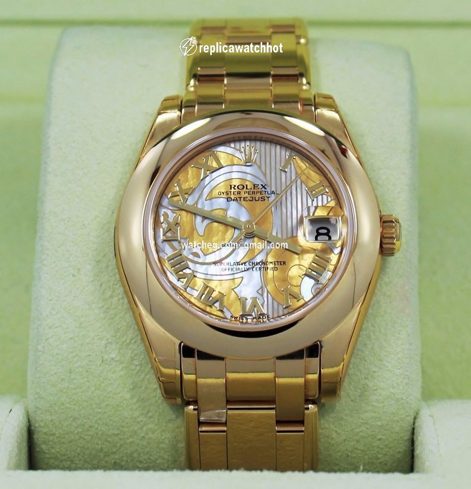 Rolex Datejust 31 Womens watch Yellow gold Automatic 81208 2