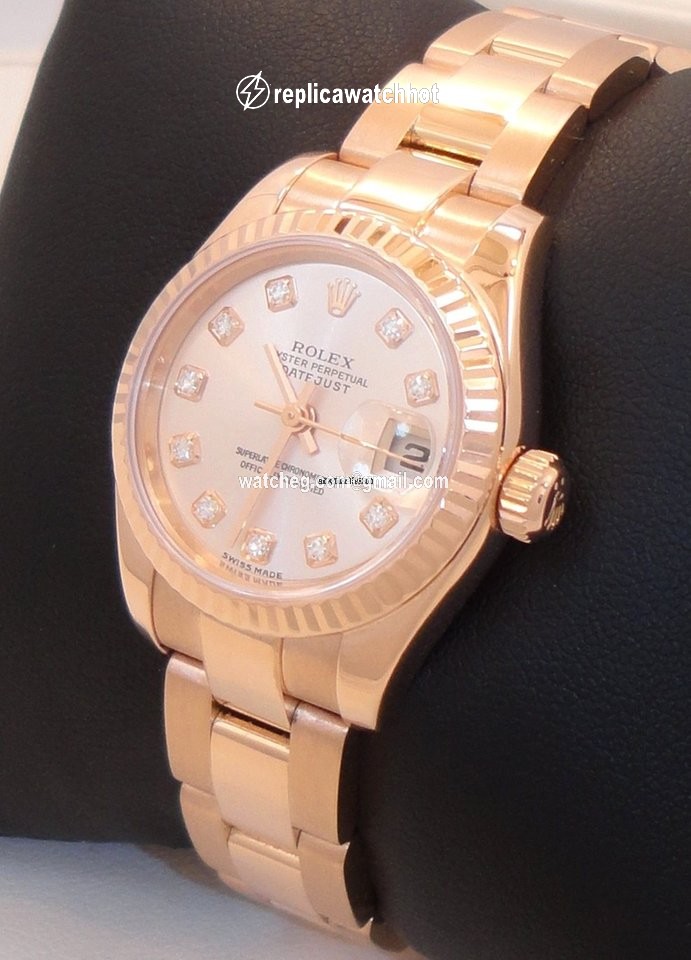 Rolex Lady-Datejust Womens watch Rose gold Automatic 179175 2