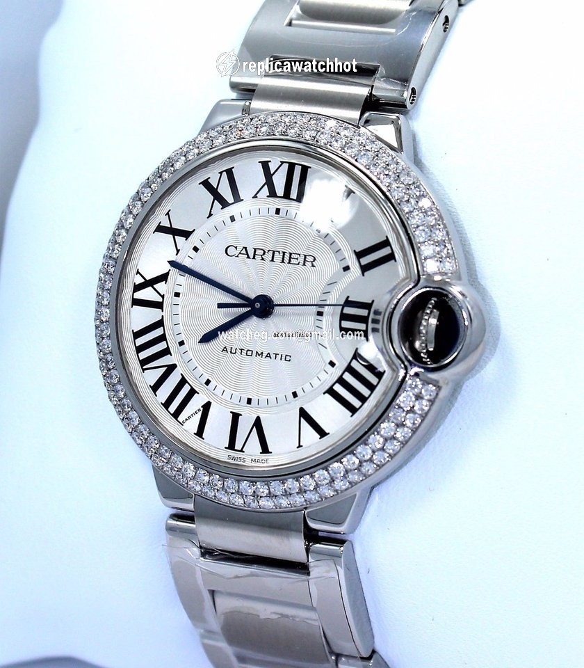 Cartier Ballon Bleu 36mm Mens watch Unisex Automatic Steel W690046 2