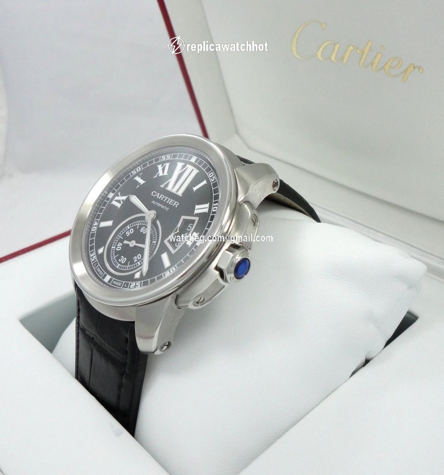 Cartier Calibre de Cartier Mens watch Unisex Automatic Steel W7100014 2