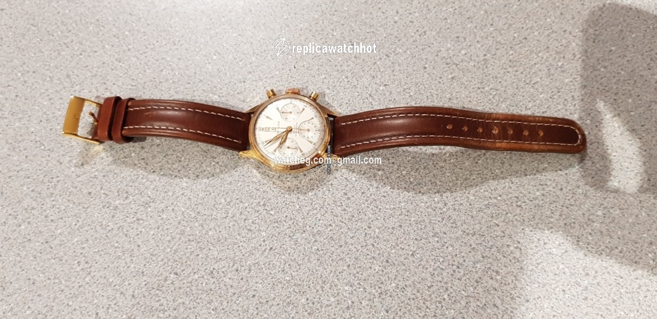 Breitling Mens watch Unisex Manual winding Gold Steel 788 2