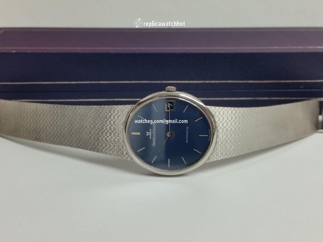 Jaeger-LeCoultre Mens watch Unisex Automatic White gold jaeger 5002-42 2