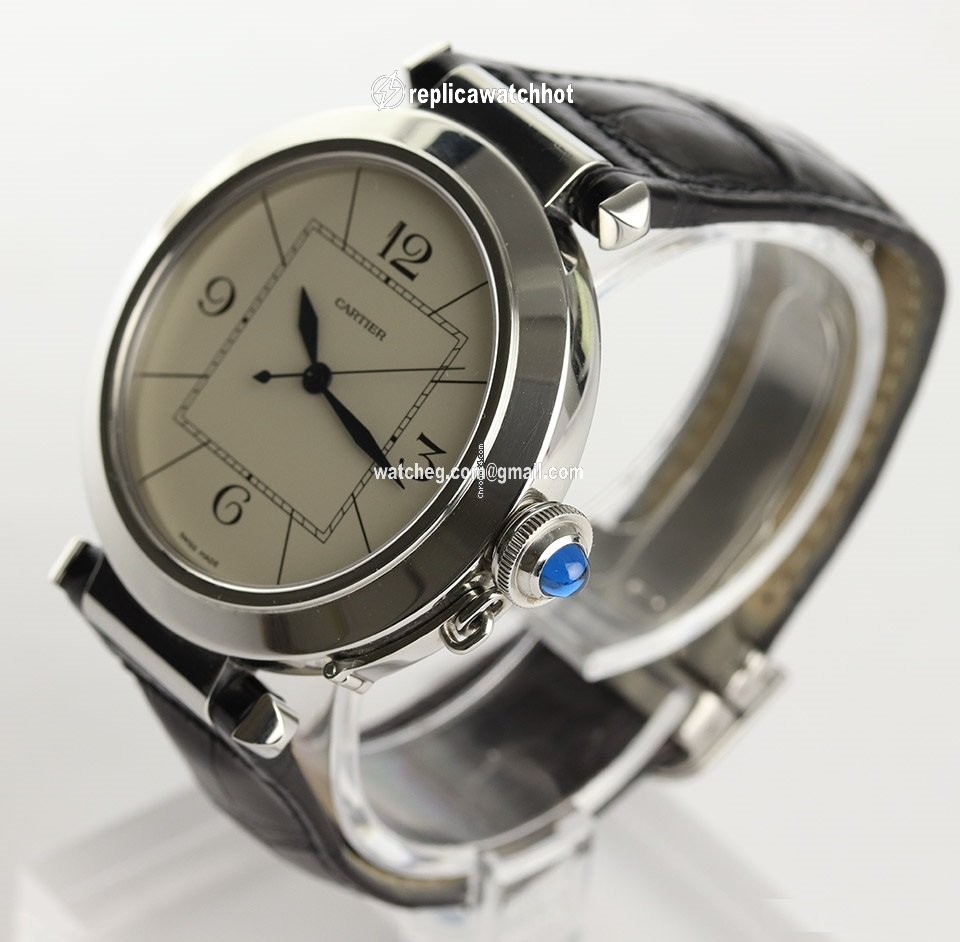 Cartier Pasha Mens watch Unisex Automatic Steel 2730 2
