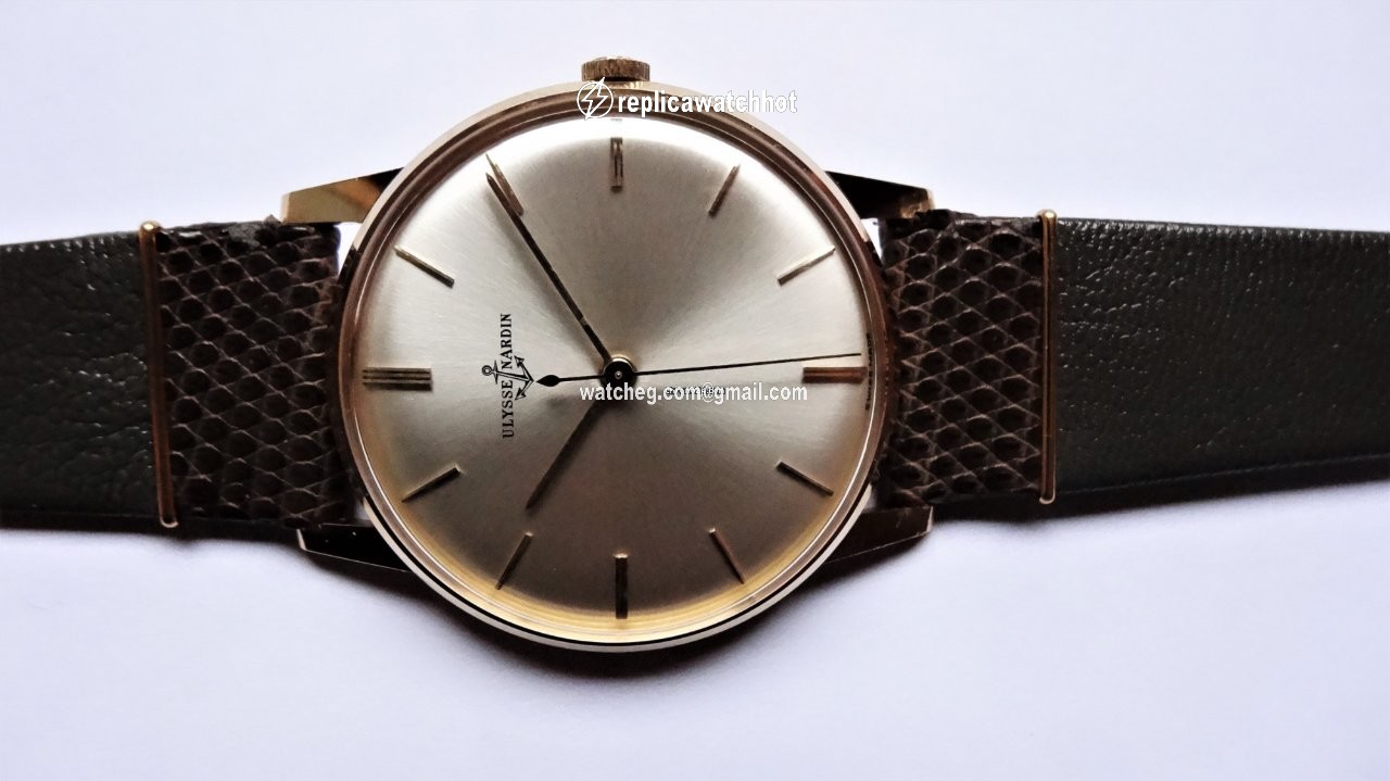 Ulysse Nardin Mens watch Unisex Manual winding Yellow gold 5655 12 2
