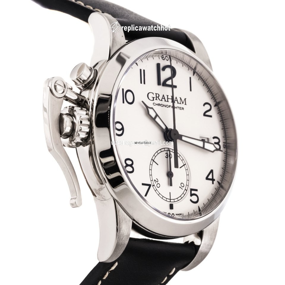 Graham Chronofighter 1695 Mens watch Unisex Automatic Steel 2CXAS.S01A.L17S 2