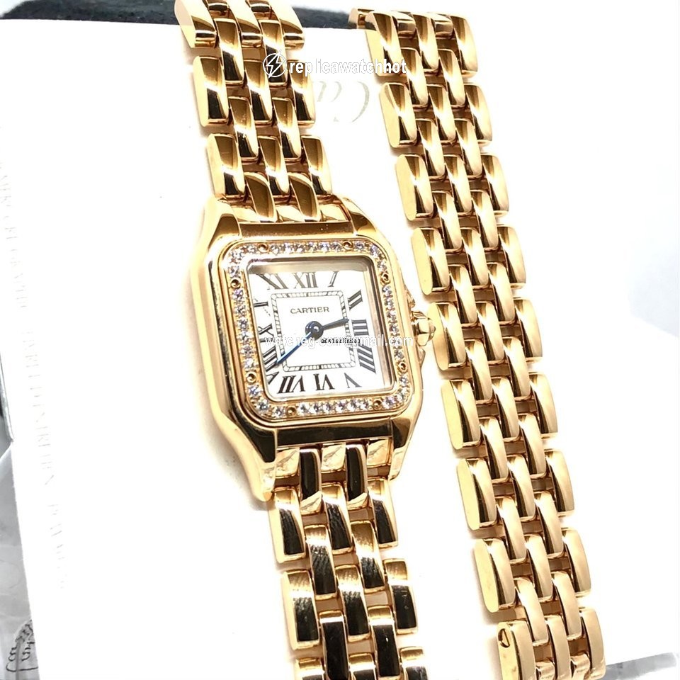 Cartier Panthere Womens watch Quartz Rose gold WJPN0014 2