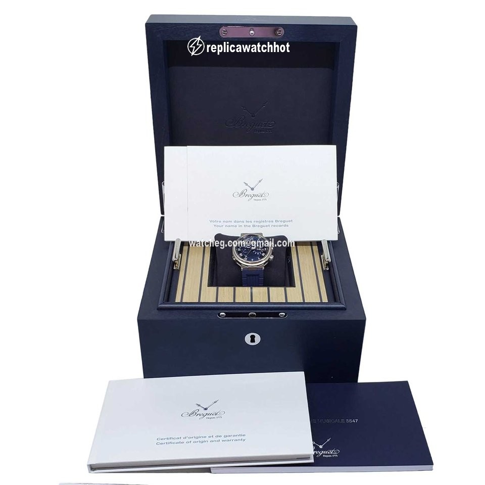 Breguet Marine Mens watch Unisex Automatic White gold 5547BB Y2 5ZU 2