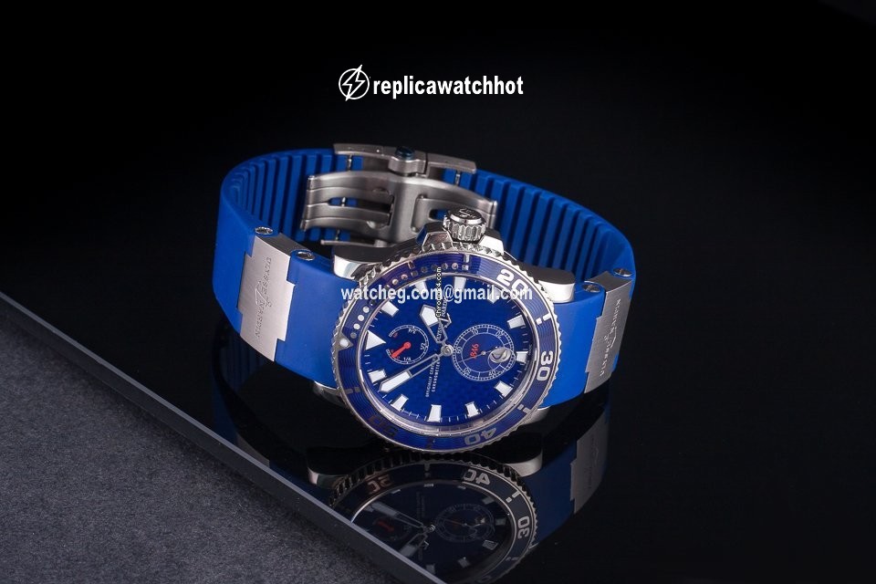Ulysse Nardin Maxi Marine Diver Mens watch Unisex Automatic White gold 260-32 2