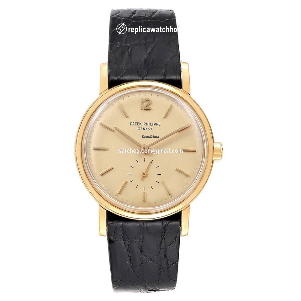 Patek Philippe Calatrava Mens watch Unisex Automatic Yellow gold 3435 2