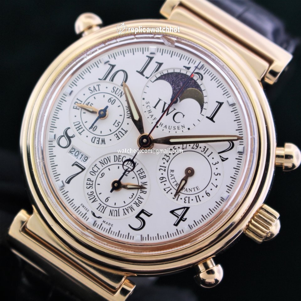 IWC Da Vinci Perpetual Calendar Mens watch Unisex Automatic Yellow gold IW3754 2