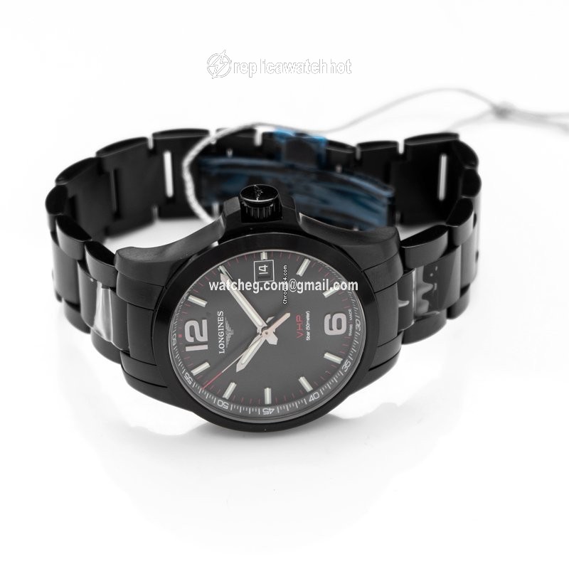 Longines Conquest Mens watch Unisex Quartz Steel L37162566 2