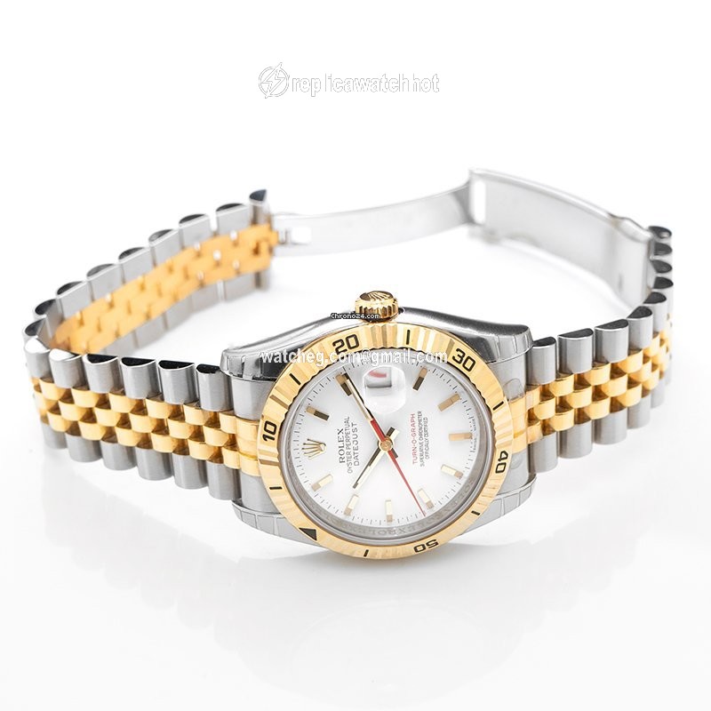 Rolex Datejust Turn-O-Graph Steel 116263 WH 2