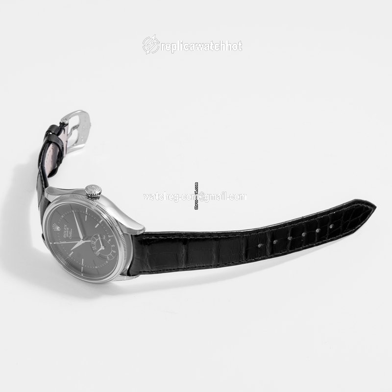 Rolex Cellini Dual Time Mens watch Unisex White gold Automatic 50529 2 2