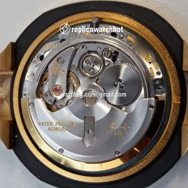 Patek Philippe Nautilus Mens watch Unisex Automatic Yellow gold 3700 3 Nautilus Blue original Steinbesatz 2