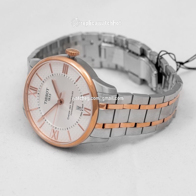 Tissot Chemin de Tourelles Mens watch Unisex Automatic Steel T099.407.22.038.01 2