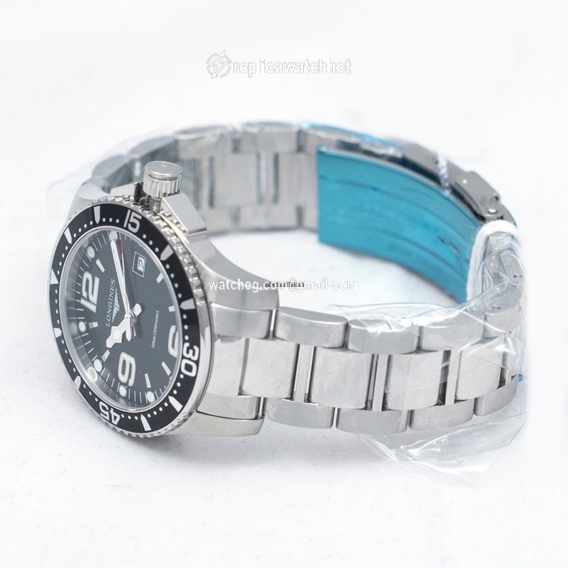 Longines HydroConquest Mens watch Unisex Quartz Steel L37304566 2