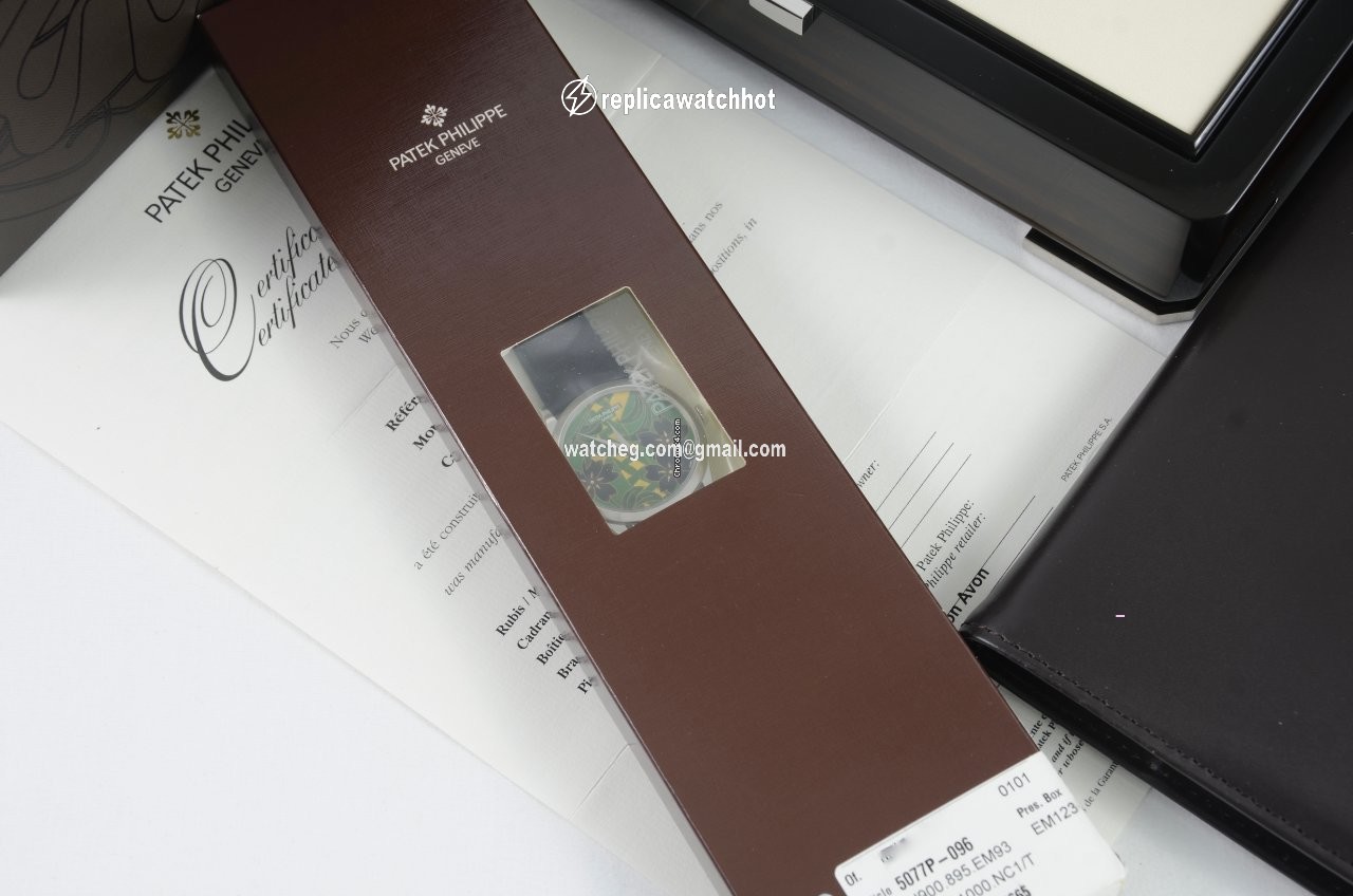 Patek Philippe Calatrava Mens watch Unisex Automatic Platinum 5077P-096 2