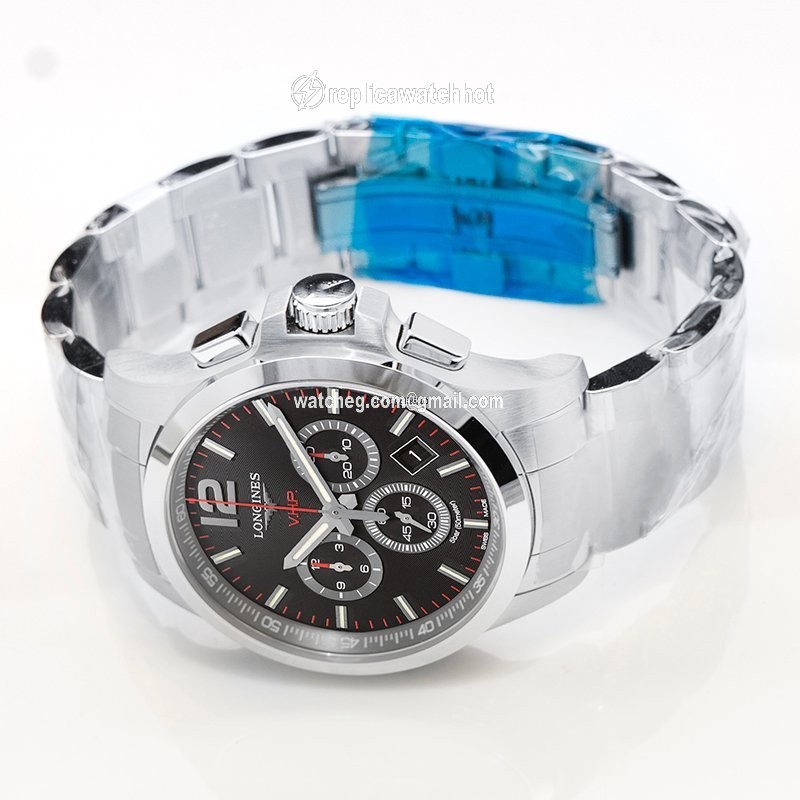 Longines Conquest Mens watch Unisex Quartz Steel L37274566 2