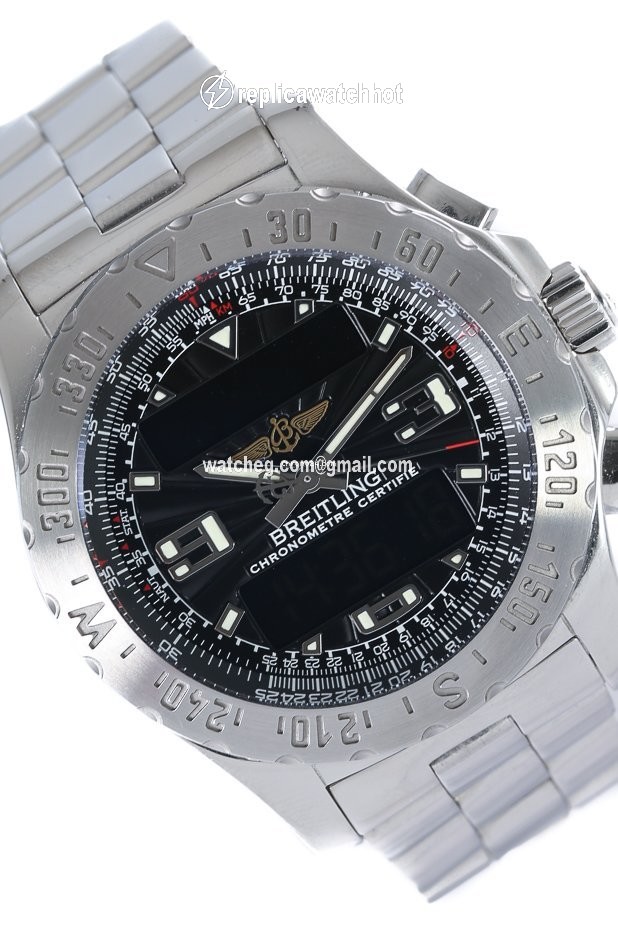 Breitling Airwolf Mens watch Unisex Quartz Steel A78363 2