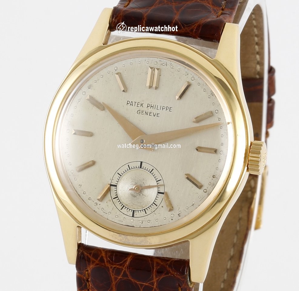 Patek Philippe Calatrava Manual winding Rose gold 2483 2