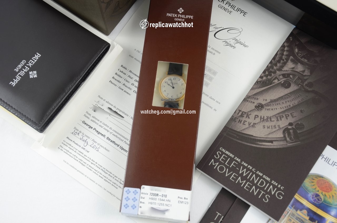 Patek Philippe Calatrava Womens watch Automatic Rose gold 7200R-010 2