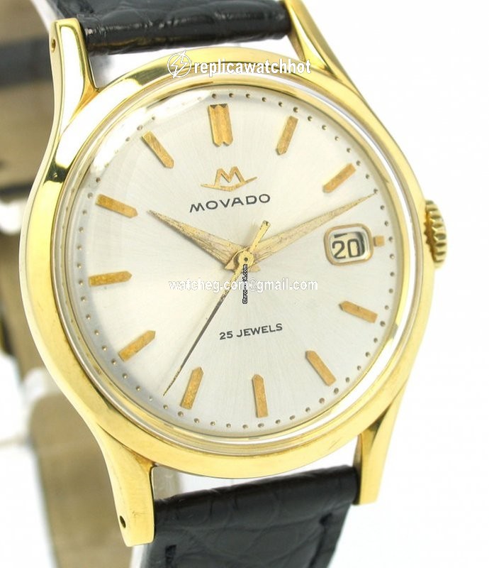 Movado Mens watch Unisex Automatic Yellow gold 1279 2