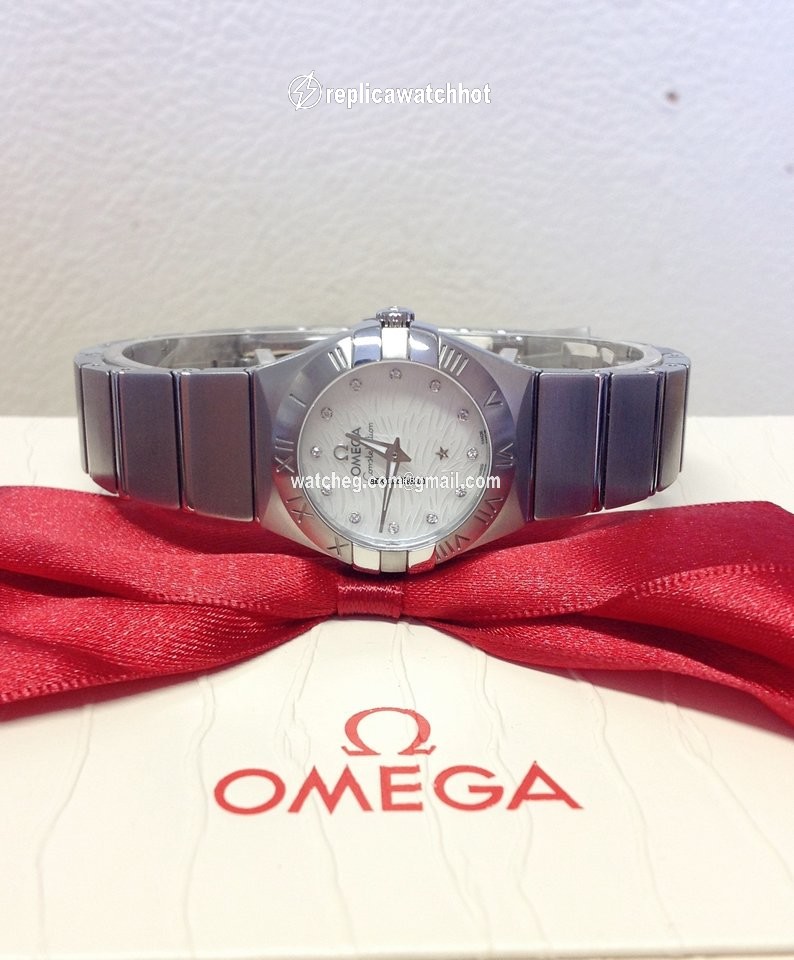 Omega Constellation Quartz Womens watch Quartz Steel 123.10.24.60.55.004 2