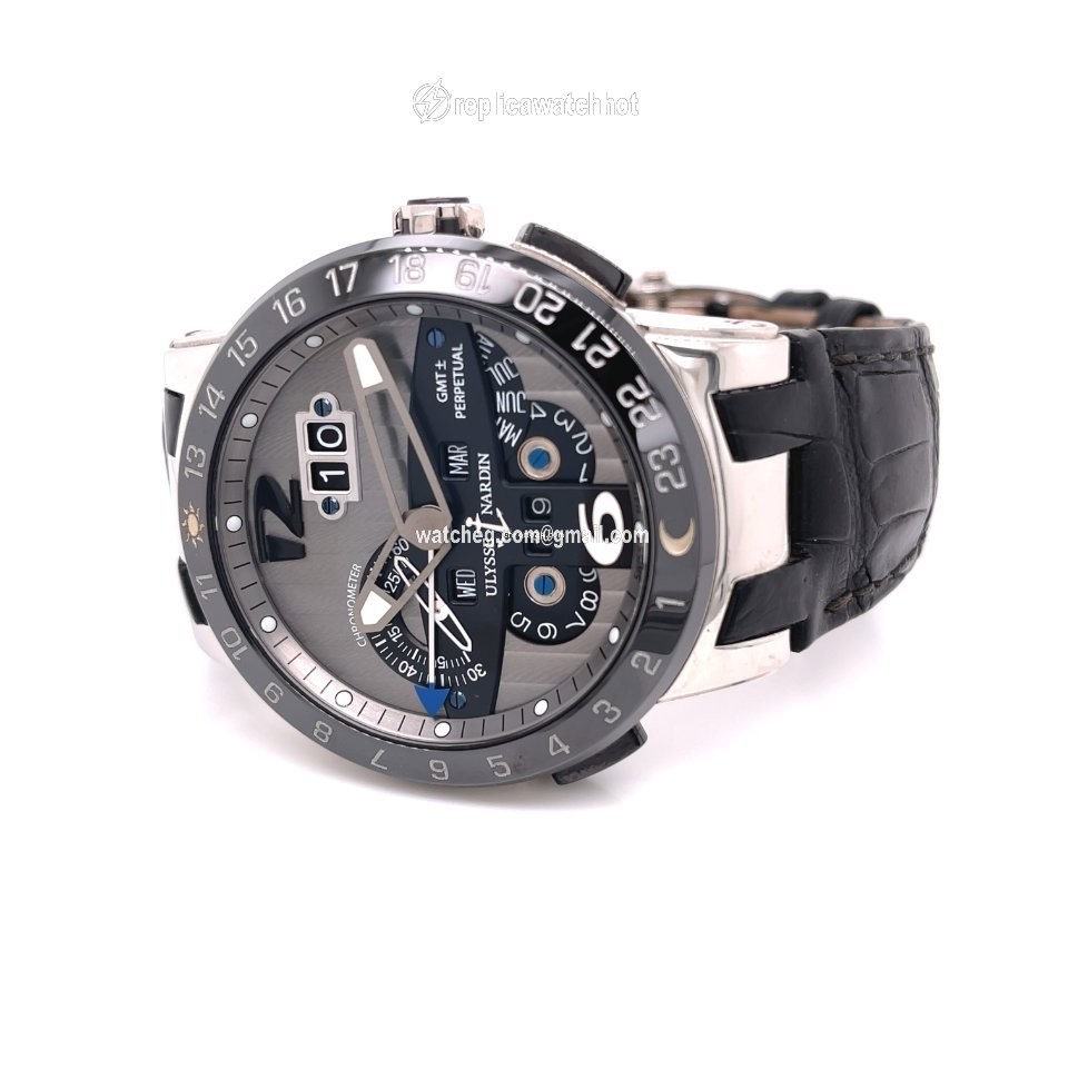 Ulysse Nardin El Toro  Black Toro Mens watch Unisex Automatic Platinum 329-00 2