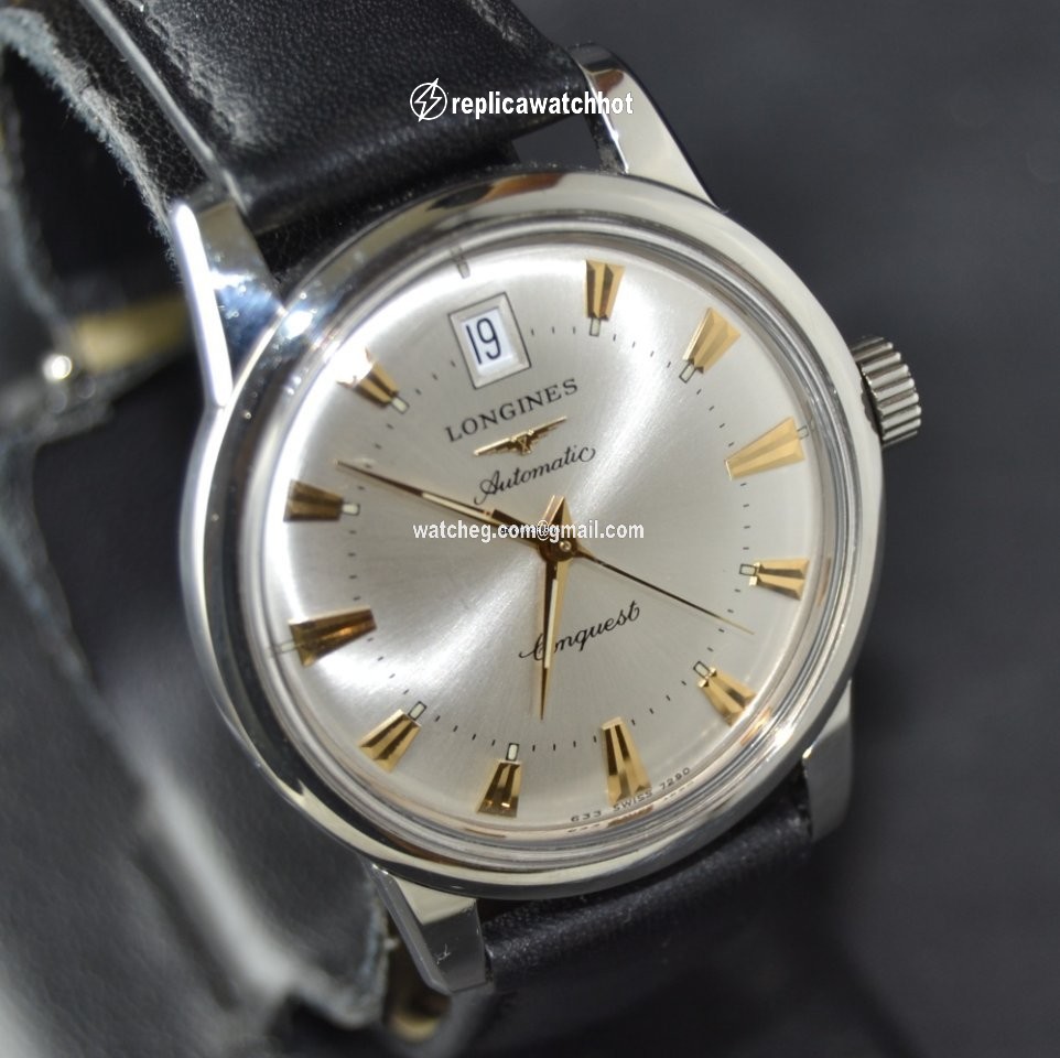 Longines Conquest Heritage Mens watch Unisex Automatic Steel L1.611.4.752 2