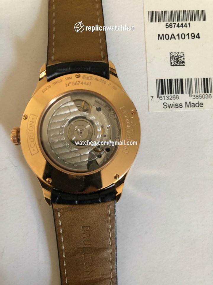 Baume & Mercier Clifton Mens watch Unisex Automatic Rose gold MOA10194 2