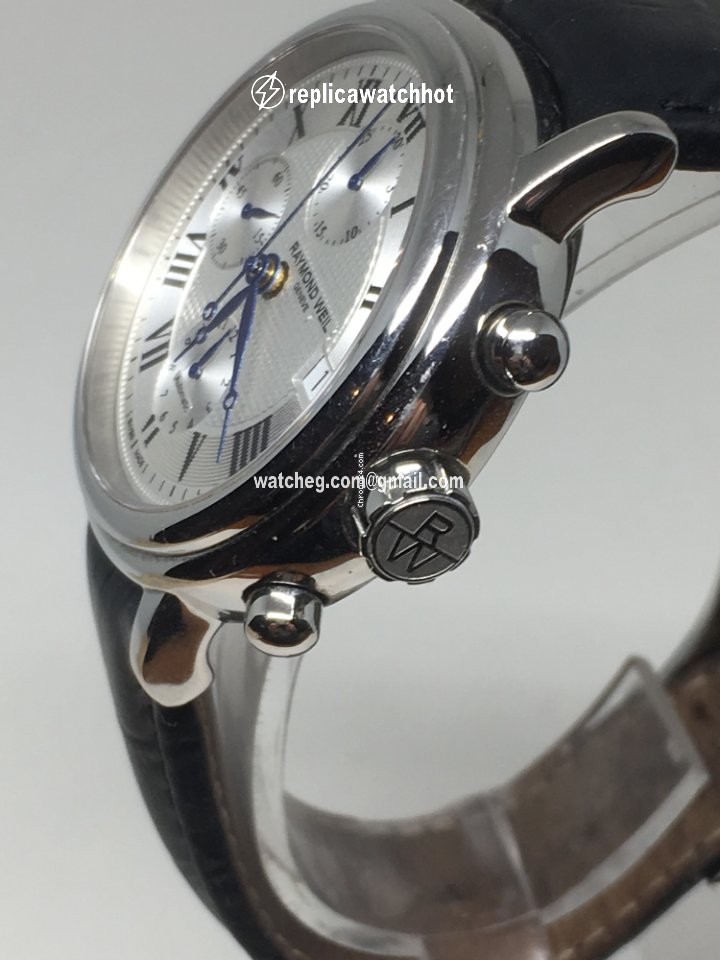 Raymond Weil Maestro Mens watch Unisex Automatic Steel 7737-stc-00659 2