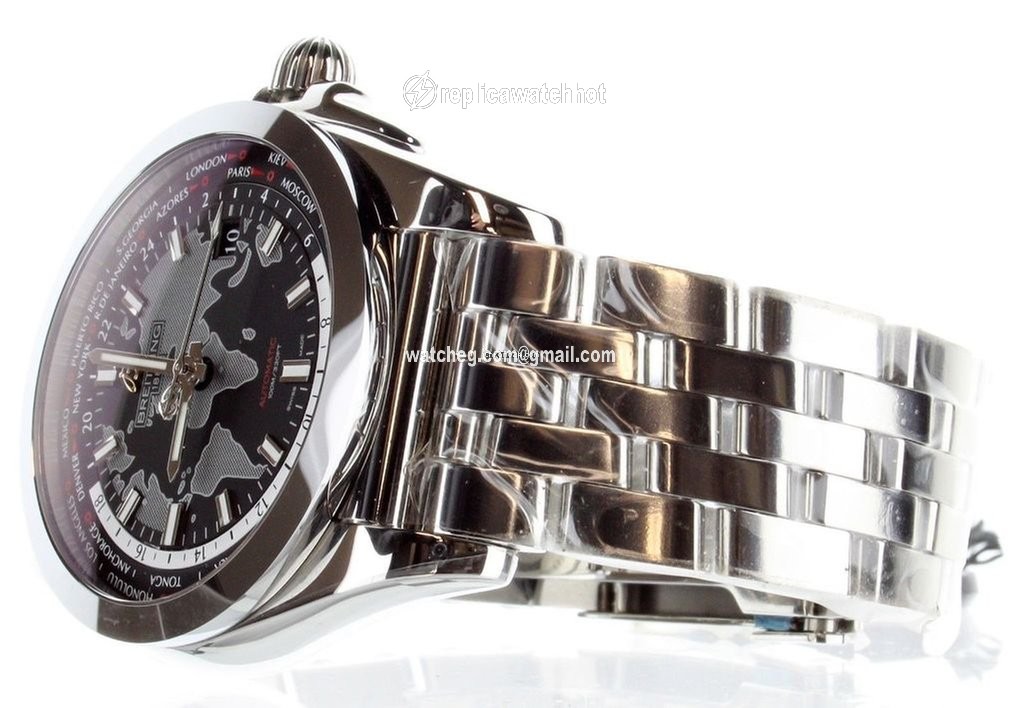 Breitling Galactic Unitime Mens watch Unisex Automatic Steel WB3510U4 BD94 2