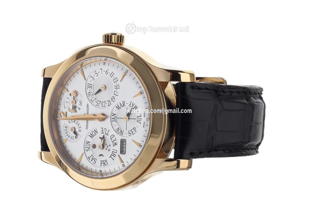 Jaeger-LeCoultre Master Eight Days Perpetual Mens watch Unisex Automatic Rose gold 146.2.26.S 2