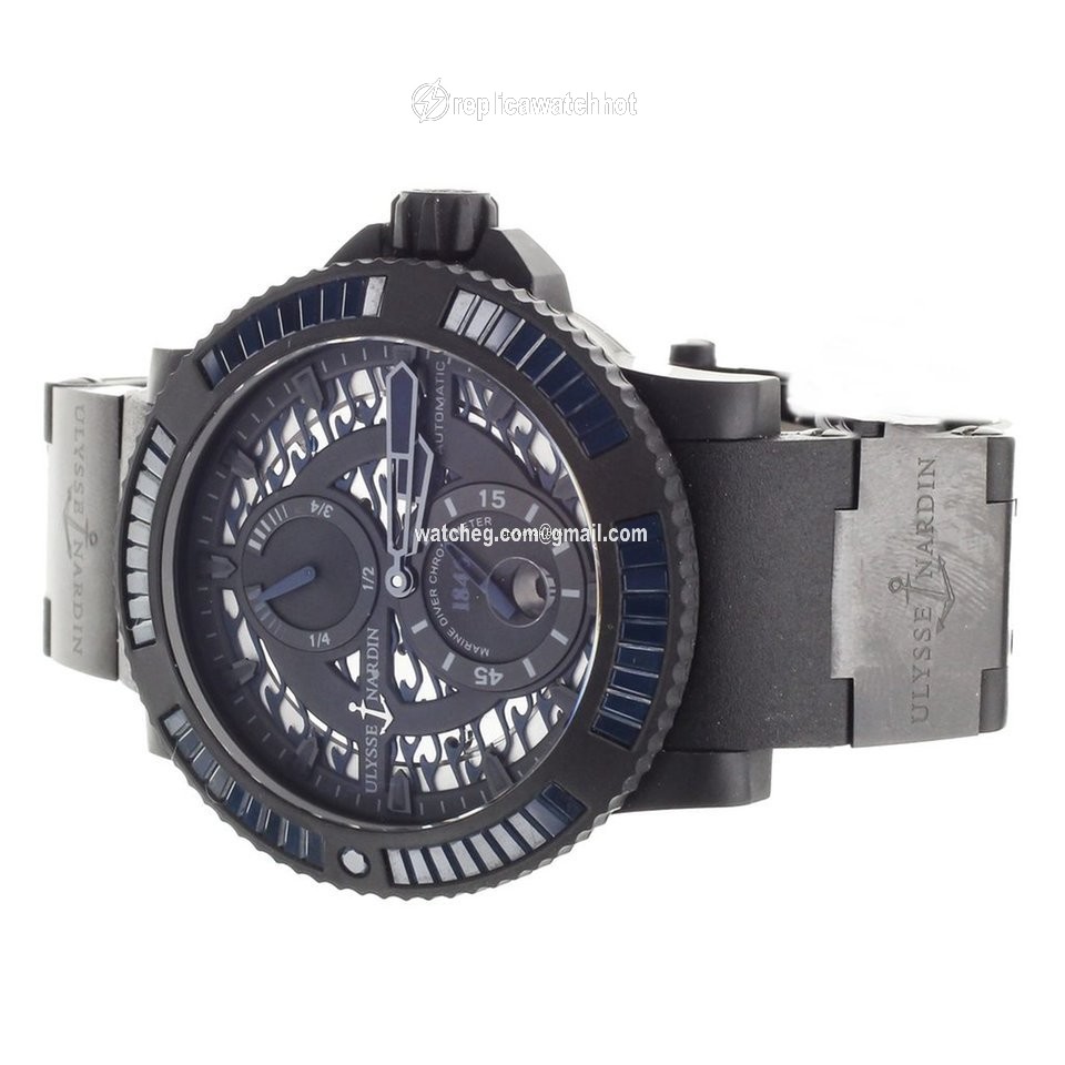 Ulysse Nardin Diver Black Sea Mens watch Unisex Automatic Steel 263-92B3-3C 923 2