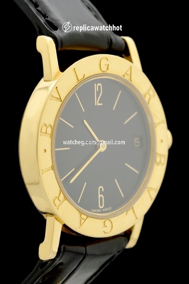 Bulgari Bulgari Mens watch Unisex Quartz Yellow gold BB30 GLD 2