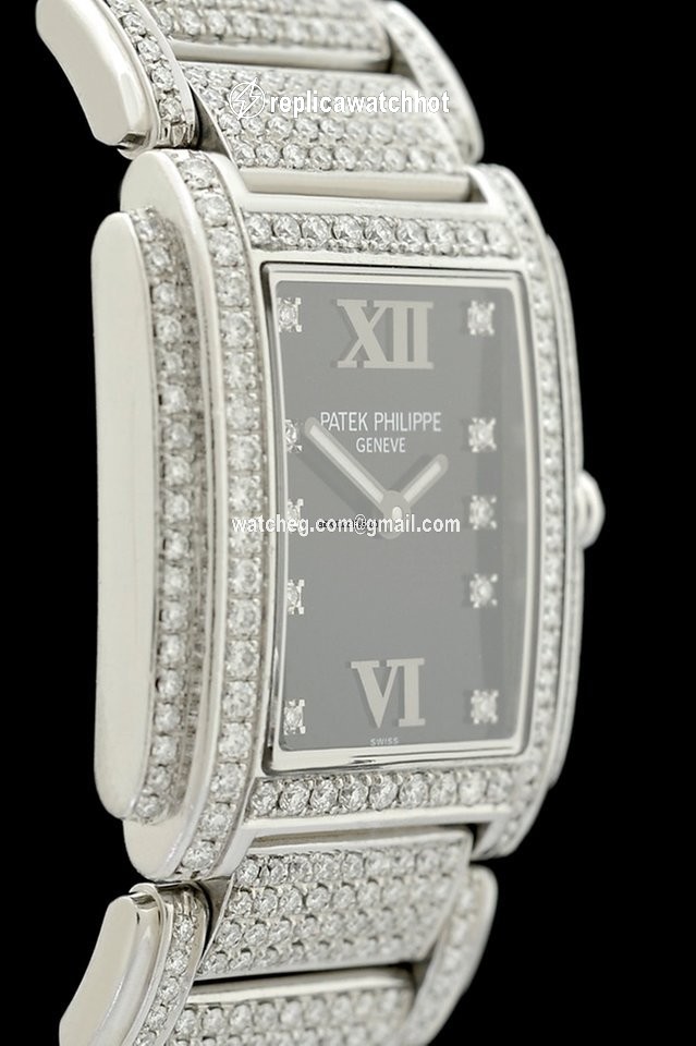 Patek Philippe Twenty~4 Womens watch Quartz Steel 4910 10A 2