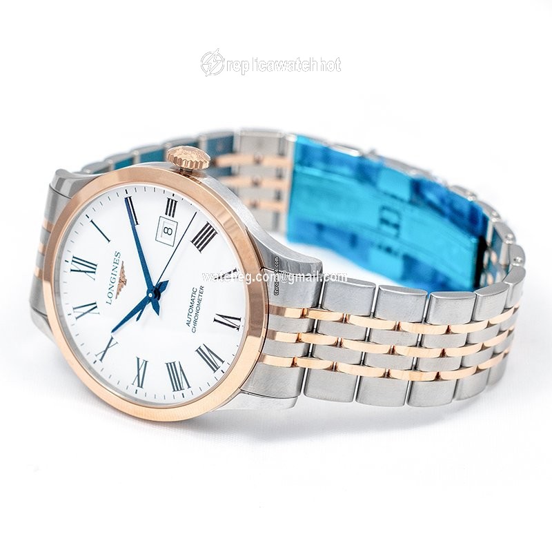 Longines Record Mens watch Unisex Automatic Steel L28215117 2