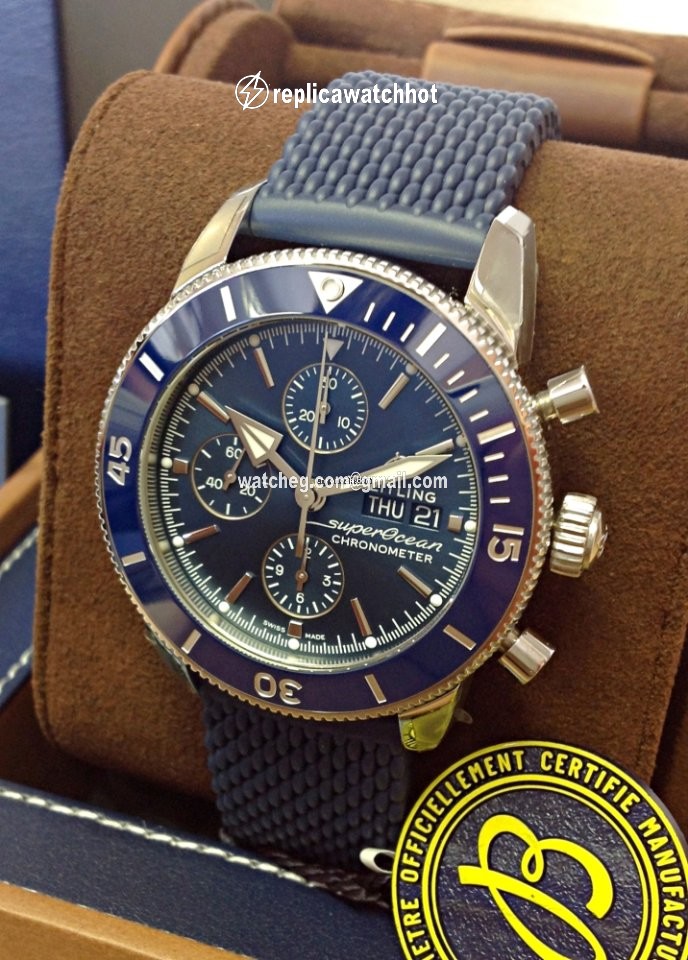 Breitling Superocean Heritage II Chronographe Mens watch Unisex Automatic Steel A13313161C1S1 2