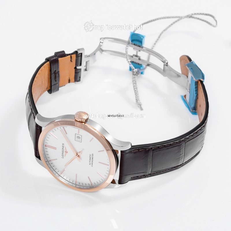 Longines Record Mens watch Unisex Automatic Steel L28215722 2