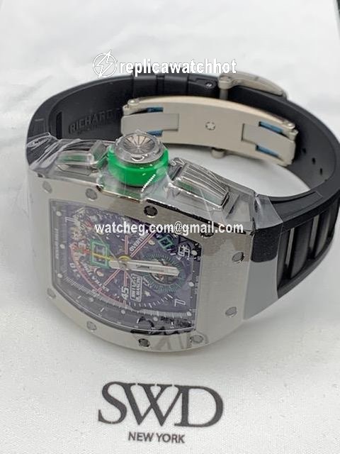 Richard Mille RM 011 Mens watch Unisex Automatic Titanium RM11-01 2