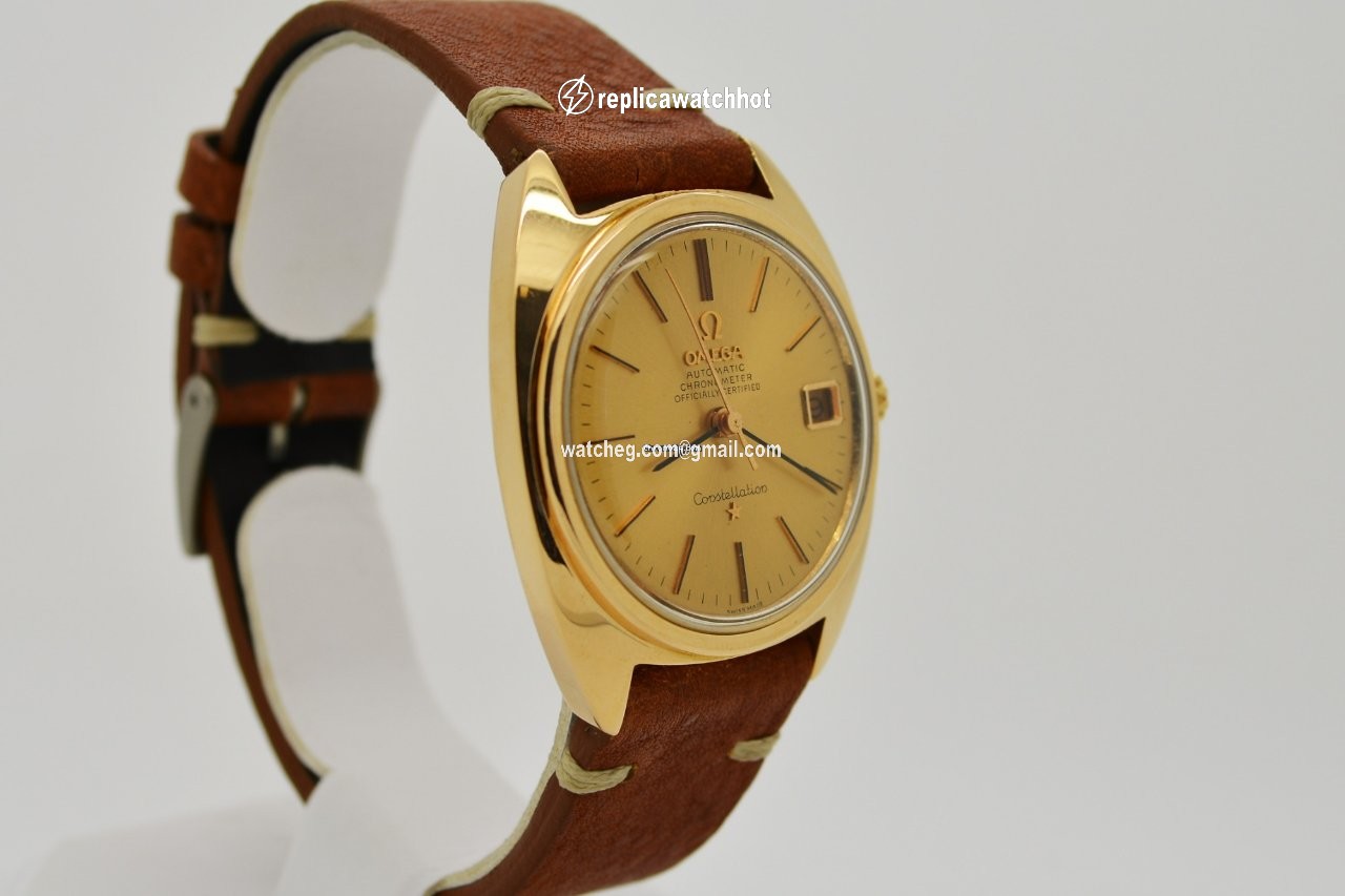 Omega Constellation Mens watch Unisex Automatic Rose gold 168.009 168017 2