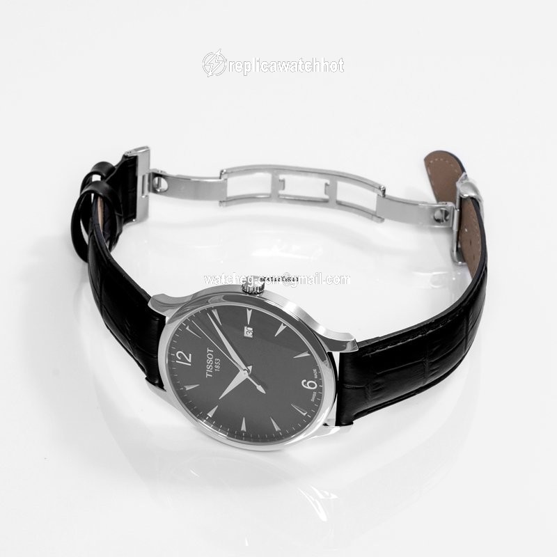 Tissot Tradition Mens watch Unisex Quartz Steel T063.610.16.057.00 2