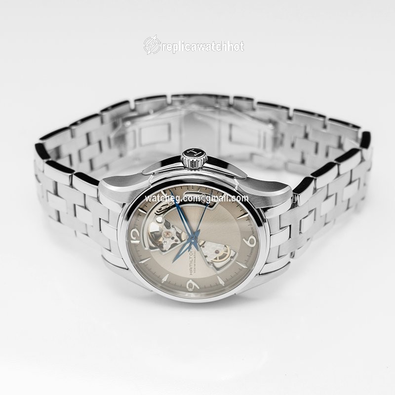 Hamilton Jazzmaster Open Heart Mens watch Unisex Automatic Steel H32565121 2