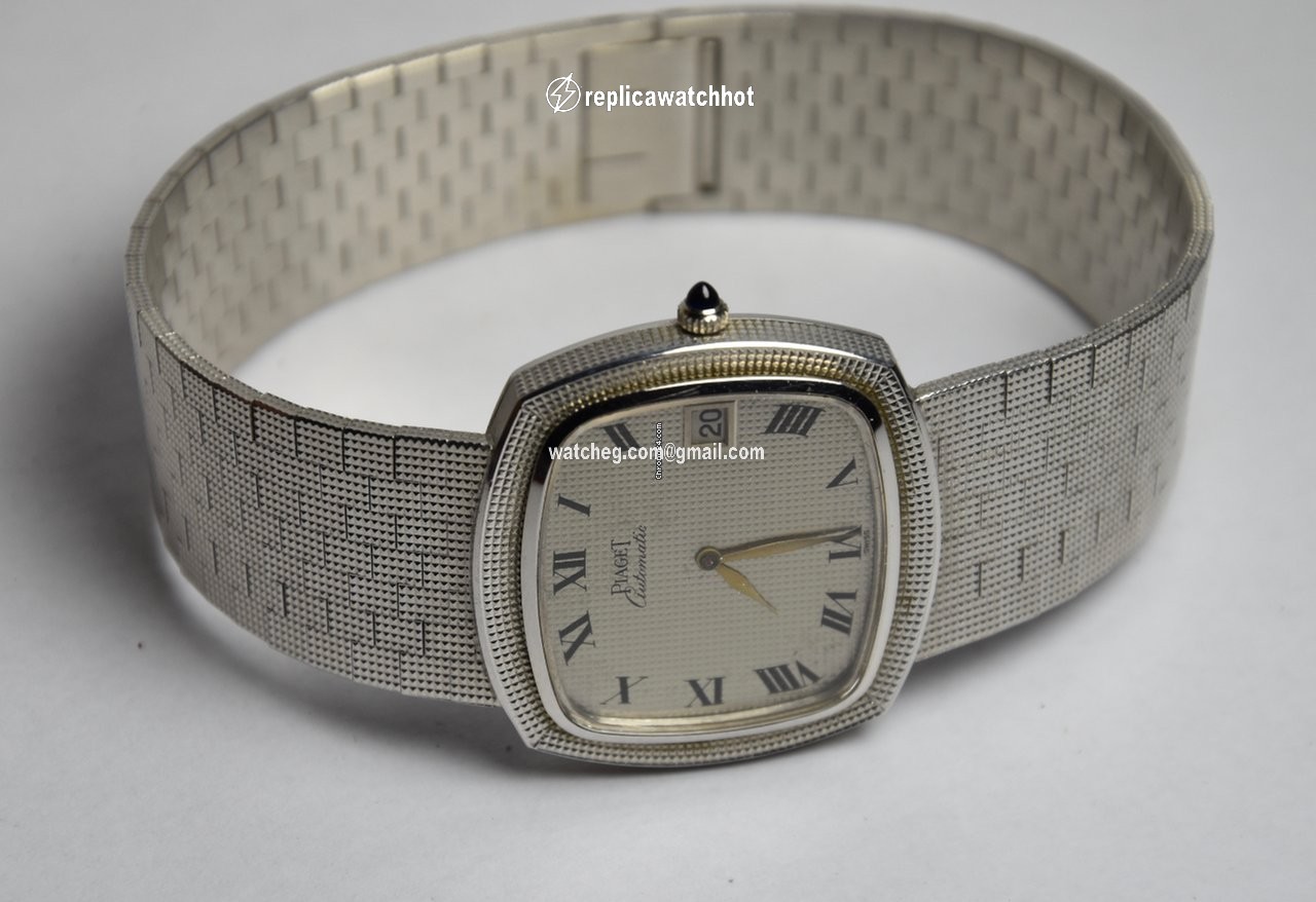 Piaget Mens watch Unisex Automatic White gold cal 12P 2