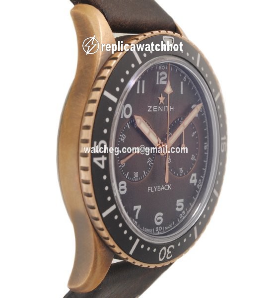 Zenith Pilot Mens watch Unisex Automatic Bronze 29.2240.405 2