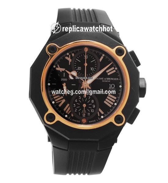 Baume & Mercier Riviera Mens watch Unisex Automatic Gold Steel M0A08758 2