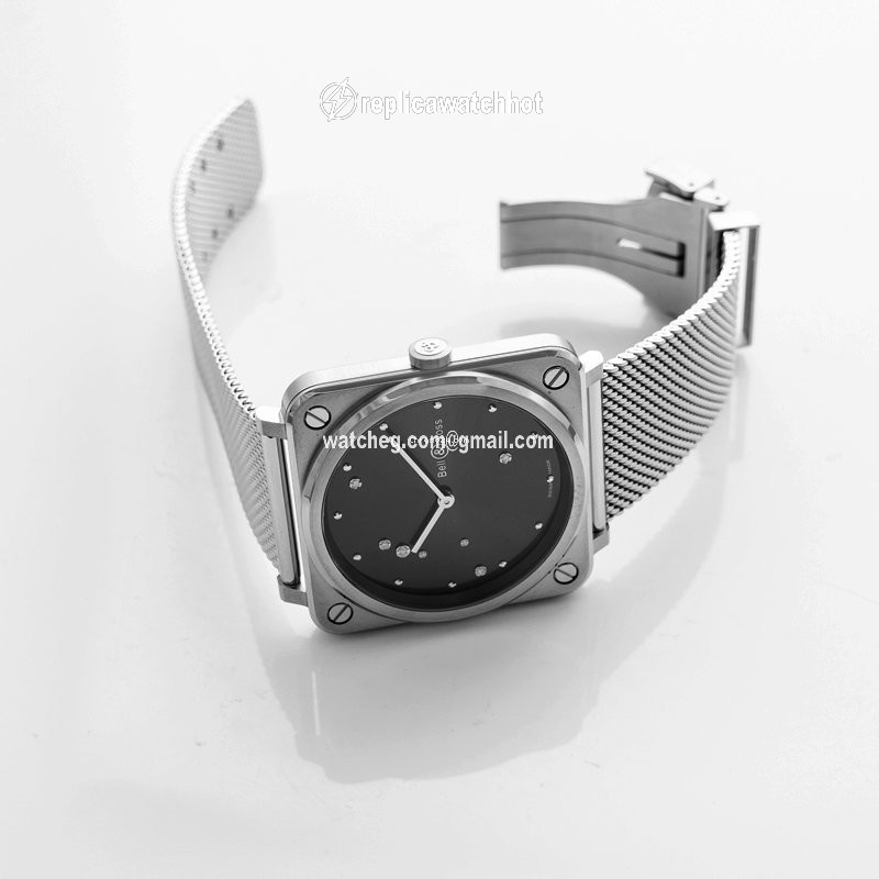 Bell & Ross BR S Womens watch Quartz Steel BRS-ERU-ST SST 2